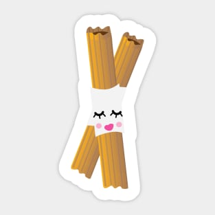 Kawaii Churro Sticker